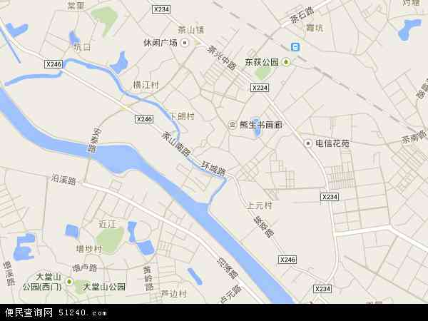 茶山村地图 - 茶山村卫星地图 - 茶山村高清航拍