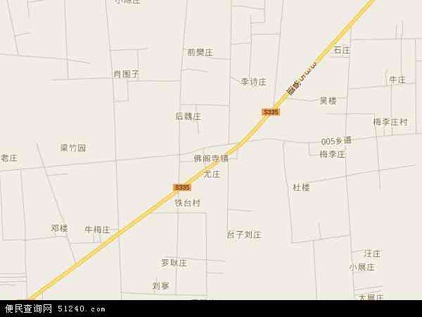 中国河南省驻马店市新蔡县佛阁寺镇地图(卫星地图)图片