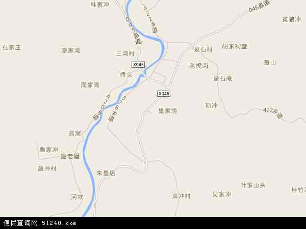 中国安徽省六安市舒城县河棚镇地图(卫星地图)图片