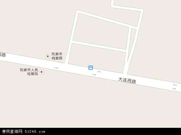 中国山西省阳泉市郊区开发区地图(卫星地图)图片