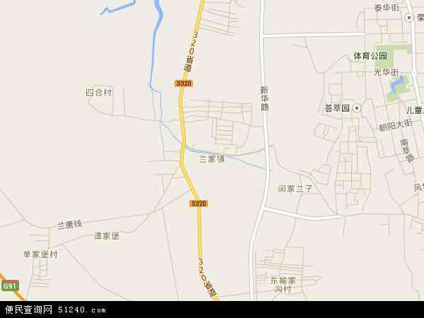 中国辽宁省辽阳市宏伟区兰家镇地图(卫星地图)图片