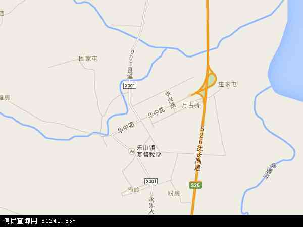 中国吉林省长春市朝阳区乐山镇地图(卫星地图)图片图片