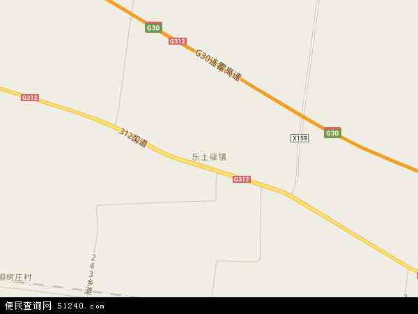 中国新疆维吾尔自治区昌吉回族自治州玛纳斯县乐土驿镇地图(卫星地图)图片
