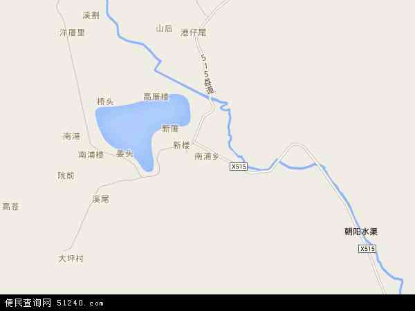 中国福建省漳州市漳浦县南浦乡地图(卫星地图)图片