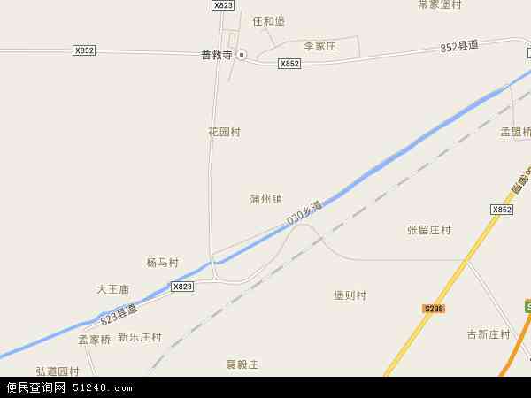 中国山西省运城市永济市蒲州镇地图(卫星地图)图片