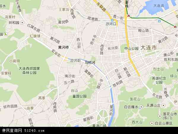 中国 辽宁省 大连市 沙河口区  本站收录有:2020沙河口区卫星地图高清