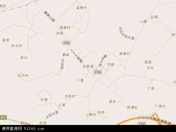 福建省泉州市惠安县涂寨镇地图(地图)