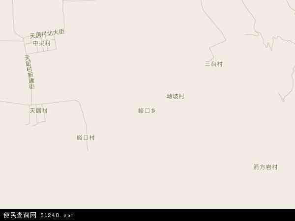 中国山西省晋中市祁县峪口乡地图(卫星地图)图片