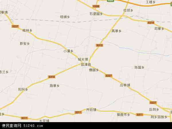 延津县地图 - 延津县卫星地图 - 延津县高清航拍