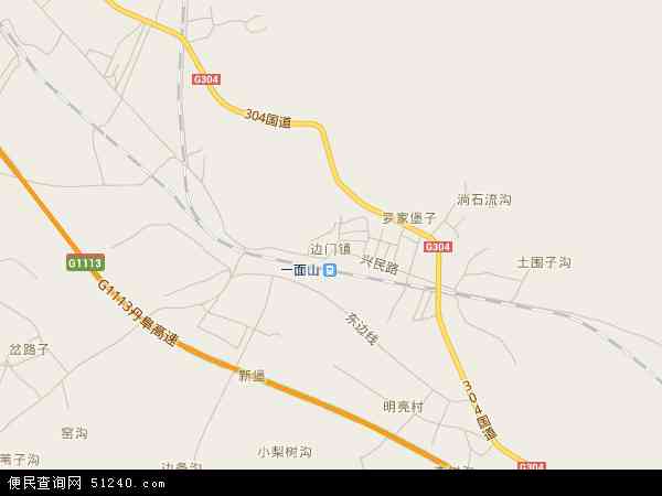中国辽宁省丹东市凤城市边门镇地图(卫星地图)图片
