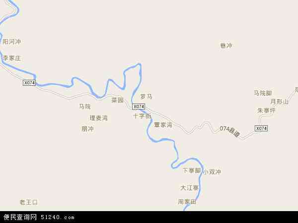 中国湖南省怀化市靖州苗族侗族自治县大堡子镇地图(卫星地图)图片