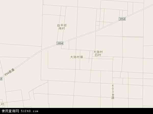 河北省邢台市宁晋县村镇地图(地图)