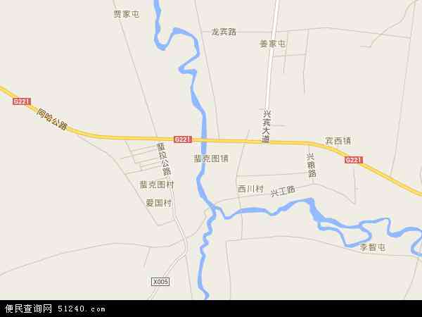 中国黑龙江省哈尔滨市阿城区蜚克图镇地图(卫星地图)图片