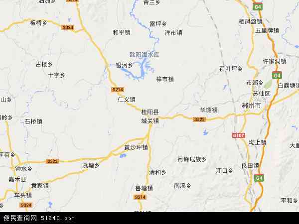 桂阳县地图 - 桂阳县卫星地图 - 桂阳县高清航拍