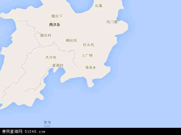 中国福建省宁德市霞浦县海岛乡地图(卫星地图)图片