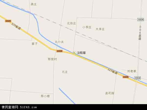 河南省周口市郸城县汲冢镇地图(地图)