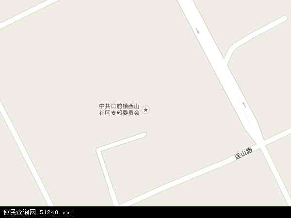 中国吉林省吉林市永吉县口前镇地图(卫星地图