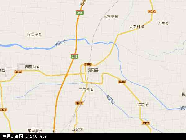 中国河北省衡水市饶阳县地图(卫星地图)图片