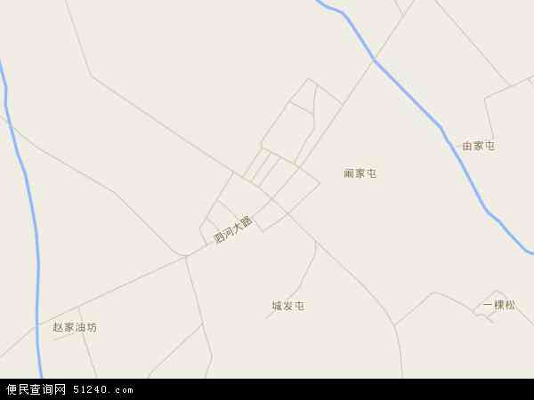 泗河镇电子地图