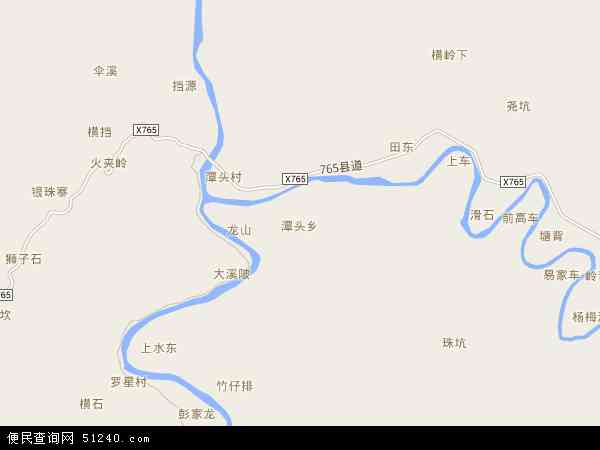 江西省吉安市永丰县潭头乡地图(地图)