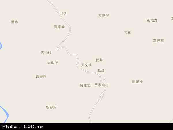 贵州省黔南布依族苗族州瓮安县天文镇地图(地图)