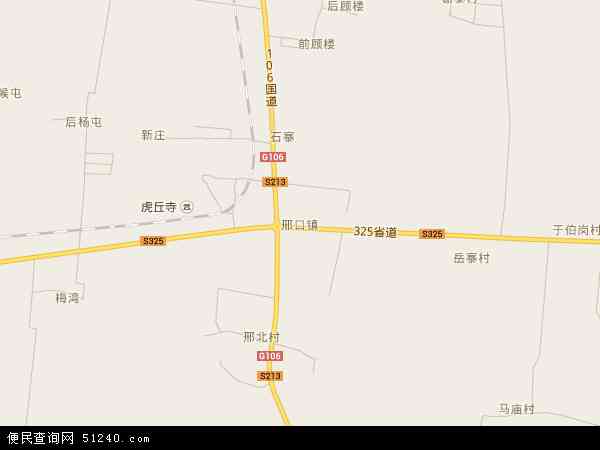 中国河南省开封市杞县邢口镇地图(卫星地图)图片