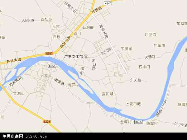江西省上饶市广丰县永丰地图(地图)