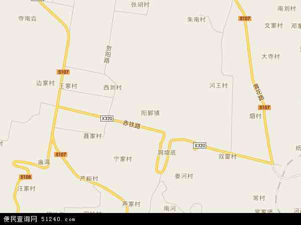 陕西省渭南市临渭区阳郭镇地图(地图)