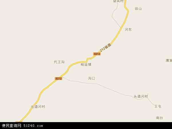 中国辽宁省营口市盖州市杨运镇地图(卫星地图)图片
