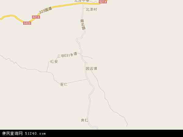 元江高清地图