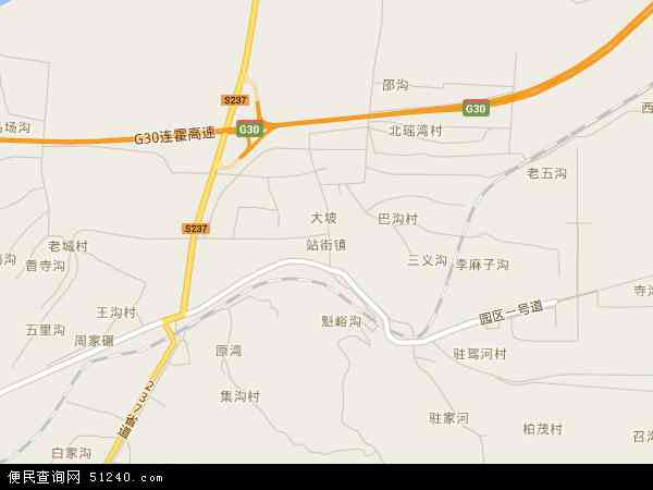 中国河南省郑州市巩义市站街镇地图(卫星地图)图片