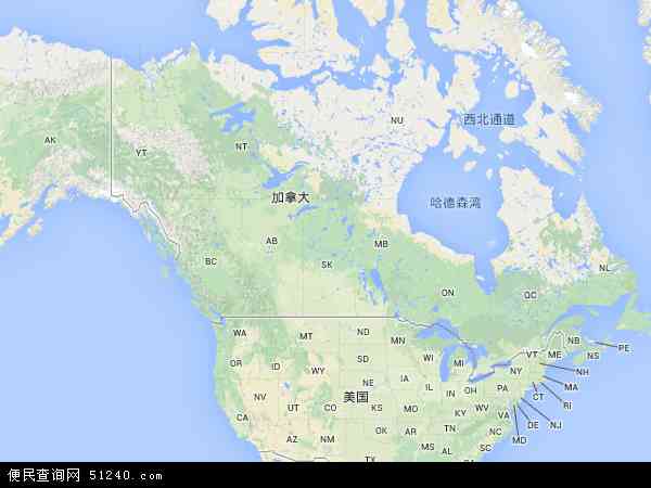 加拿大弗雷德里顿地图(卫星地图)