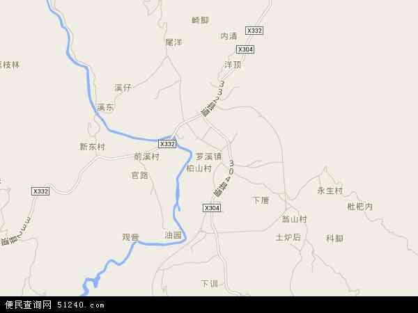 中国福建省泉州市洛江区罗溪镇地图(卫星地图)图片