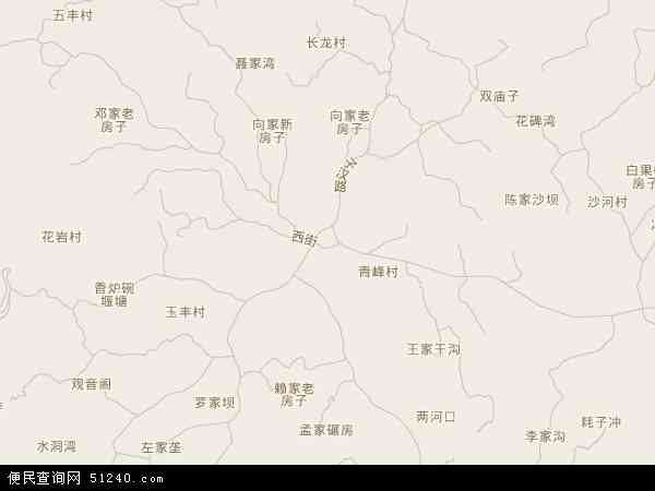 青市乡电子地图图片
