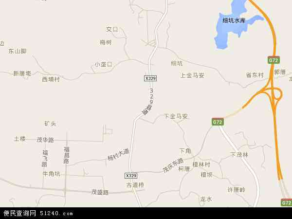中国福建省泉州市南安市省新镇 地图 ( 卫星地图 )图片