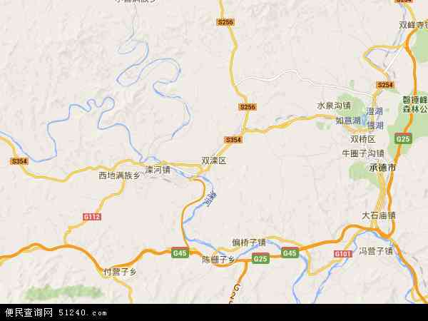 河北省市双滦区地图(地图)