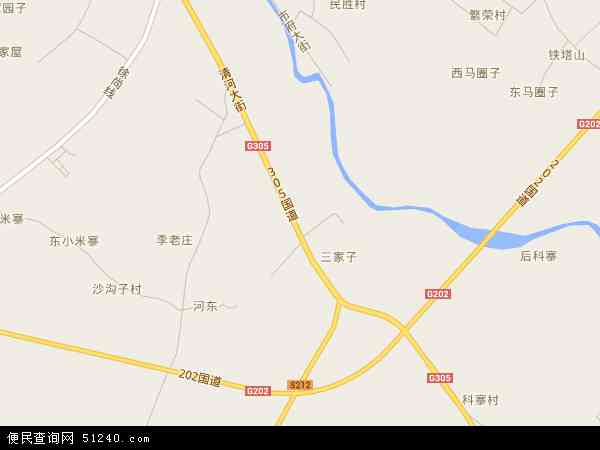 中国辽宁省营口市盖州市太阳升地图(卫星地图)图片