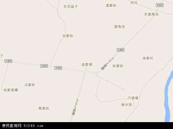 中国辽宁省鞍山市海城市温香镇地图(卫星地图)图片
