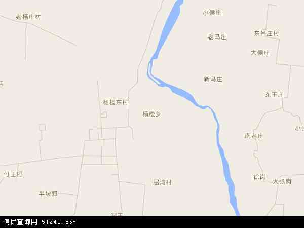 中国河南省南阳市方城县杨楼乡地图(卫星地图)图片