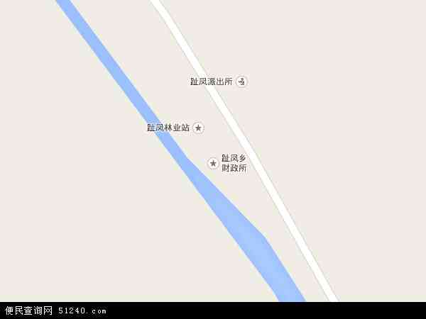 中国安徽省安庆市宿松县趾凤乡地图(卫星地图)图片