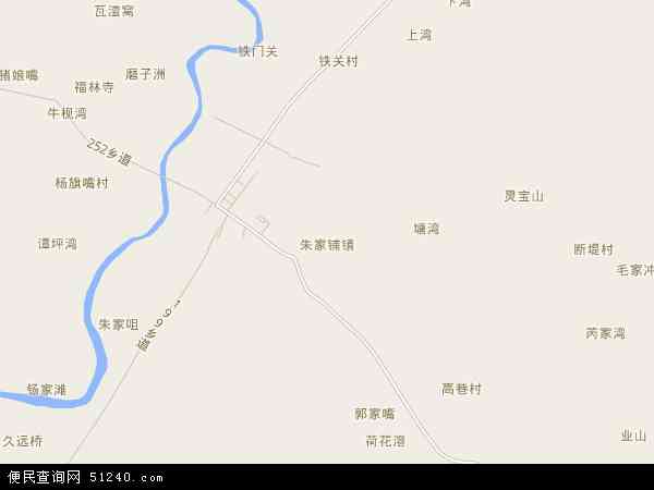 中国 湖南省 常德市 汉寿县 朱家铺镇  朱家铺镇卫星地图 本站收录有图片