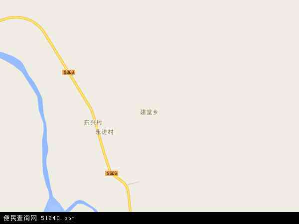 中国黑龙江省牡丹江市林口县建堂乡地图(卫星地图)图片