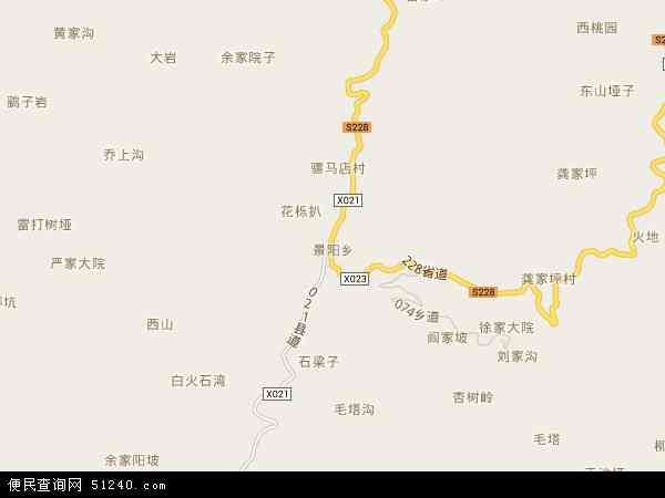  湖北省 十堰市 郧西县 景阳乡  本站收录有:2020景阳乡地图
