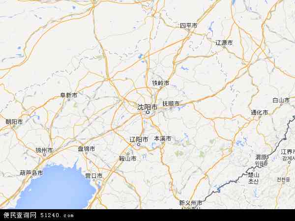 辽宁省地图(地图)