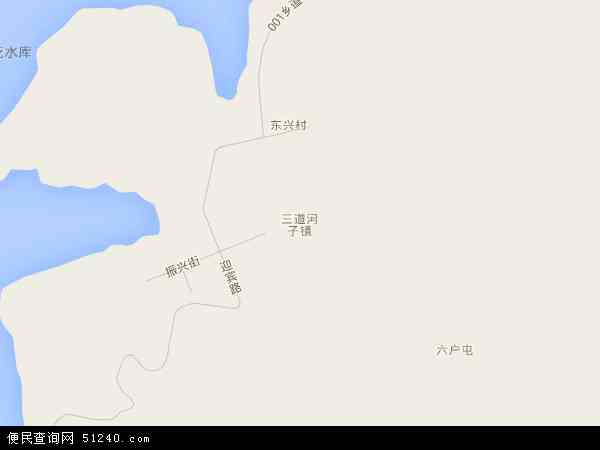 中国黑龙江省牡丹江市海林市三道镇地图(卫星地图)图片