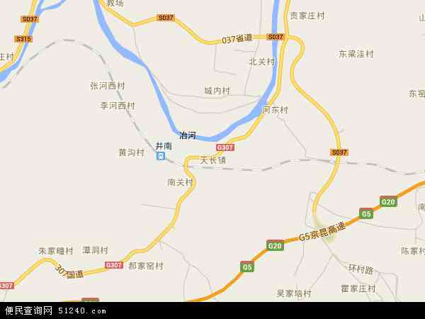 中国河北省石家庄市井陉县天长镇地图(卫星地图)图片