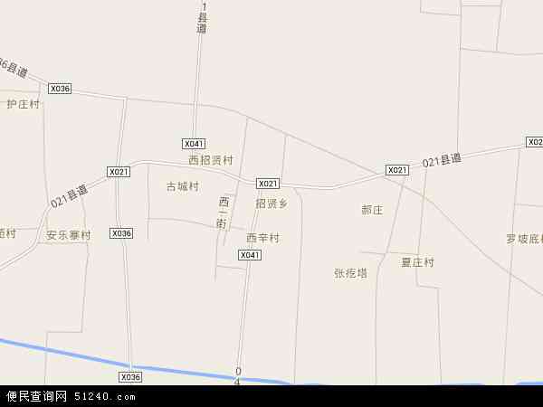 河南省焦作市温县招贤乡地图(地图)