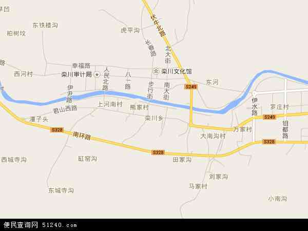 栾川乡地图 - 栾川乡卫星地图图片