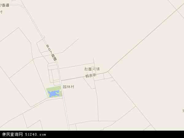 辽宁省盘锦市大洼县赵圈河镇地图(地图)