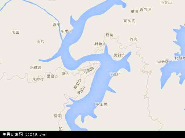 浙江省温州市泰顺县百丈镇地图(地图)